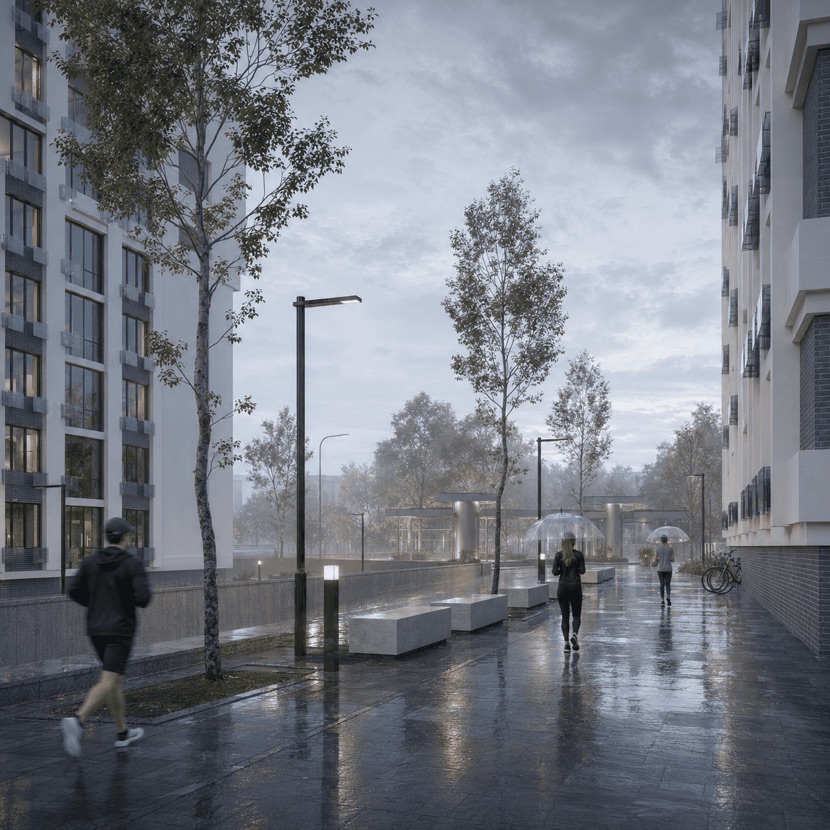 Ход строительства, август 2028